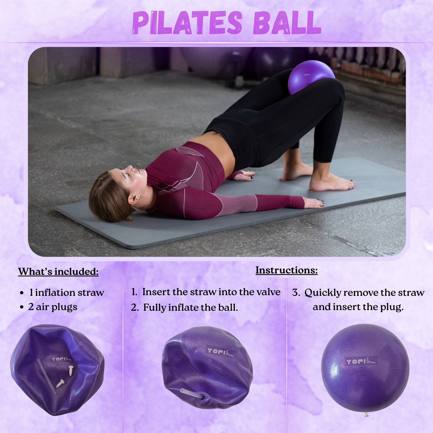 9-in-1 Yoga & Pilates Kit for Home Workouts – Blocks, Ring, Ball, Bands & More