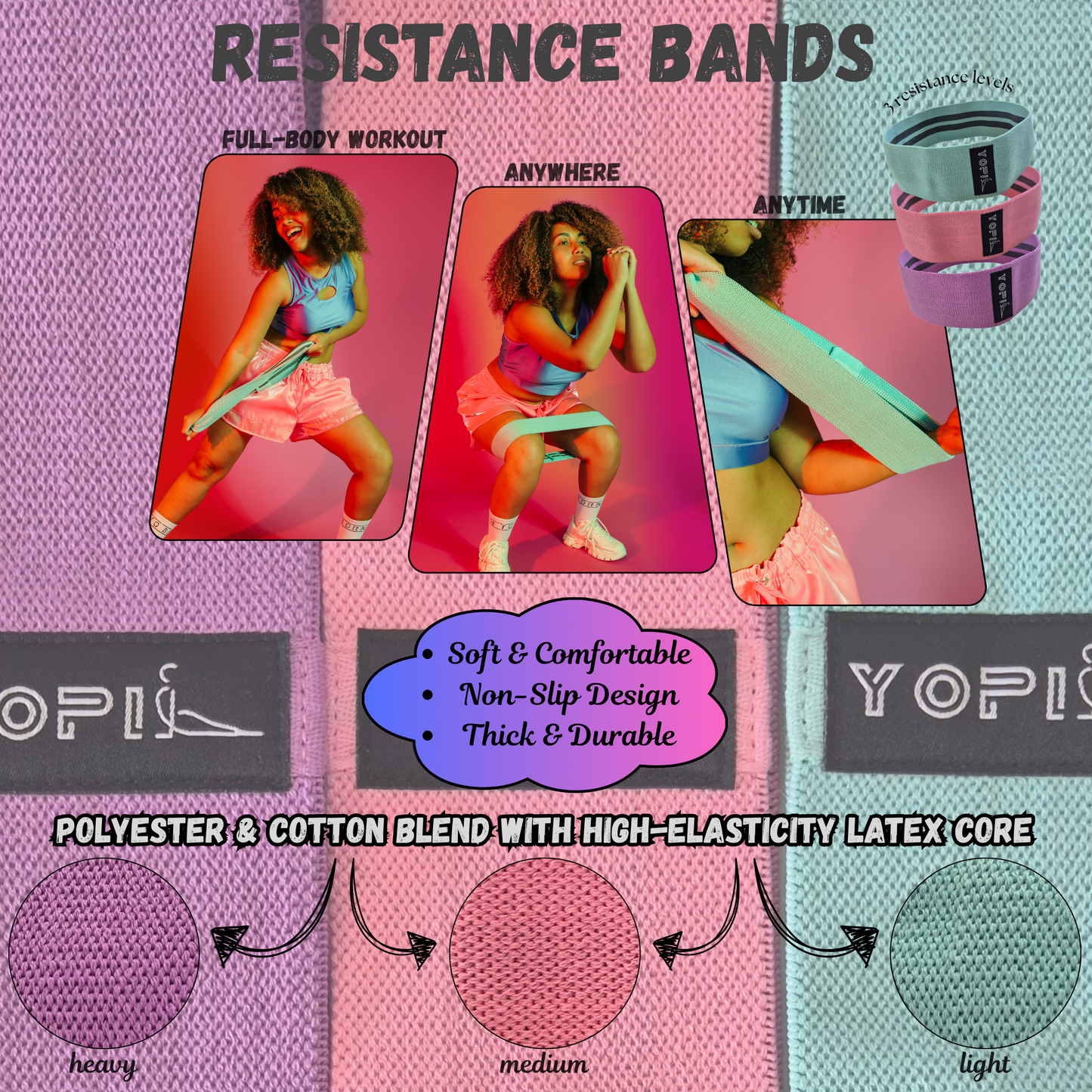 9-in-1 Yoga & Pilates Kit for Home Workouts – Blocks, Ring, Ball, Bands & More